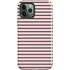 Pink and Black Stripes iPhone 12 Pro Max Impact Case