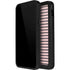 Pink and Black Stripes iPhone 12 Pro Waterproof Case