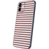 Pink and Black Stripes iPhone 12 Skin