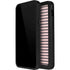 Pink and Black Stripes iPhone 13 Mini Waterproof Case