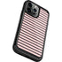 Pink and Black Stripes iPhone 13 Pro Cargo Case
