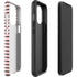 Pink and Black Stripes iPhone 13 Pro Impact Case