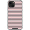 Pink and Black Stripes iPhone 14 Plus Clear Case