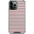 Pink and Black Stripes iPhone 14 Pro Max Clear Case