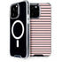 Pink and Black Stripes iPhone 15 Pro Max MagSafe Case