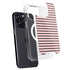 Pink and Black Stripes iPhone 15 Pro Max MagSafe Case