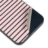 Pink and Black Stripes iPhone 14 Skin
