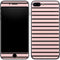 Pink and Black Stripes iPhone 7 Plus Skin