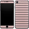 Pink and Black Stripes iPhone 7 Skin