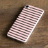 Pink and Black Stripes iPhone 7 Skin