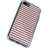 Pink and Black Stripes iPhone SE (2nd & 3rd Gen) Clear Case