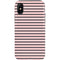 Pink and Black Stripes iPhone X Pro Case