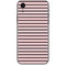 Pink and Black Stripes iPhone XR Skin