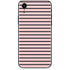 Pink and Black Stripes iPhone XR Skin