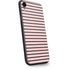 Pink and Black Stripes iPhone XR Skin