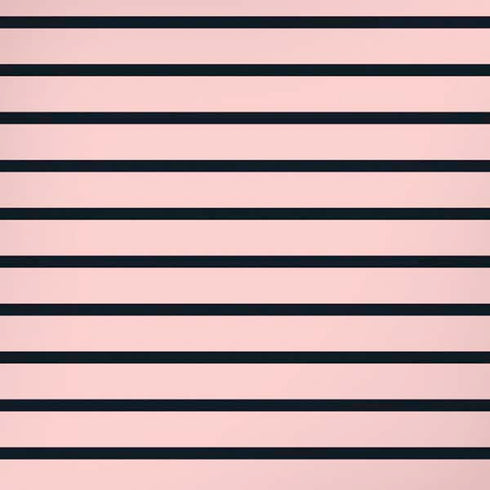 Pink and Black Stripes iPhone XR Skin