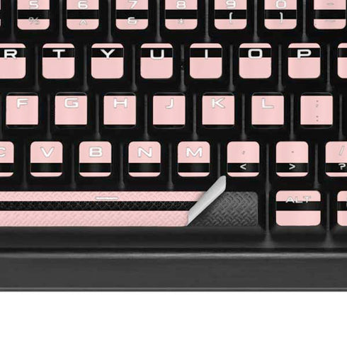 Pink and Black Stripes K95 RGB PLATINUM Mechanical Gaming Keyboard Skin