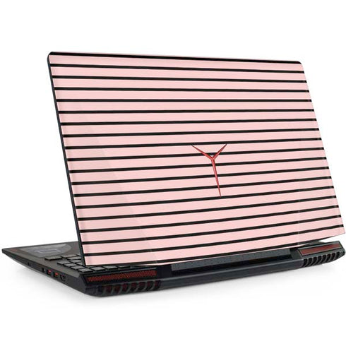 Pink and Black Stripes Legion Y720 Skin