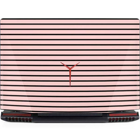 Pink and Black Stripes Legion Y720 Skin