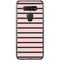 Pink and Black Stripes LG K51/Q51 Clear Case