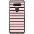 Pink and Black Stripes LG K51/Q51 Clear Case