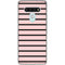 Pink and Black Stripes LG Stylo 6 Clear Case