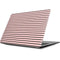 Pink and Black Stripes Apple MacBook Skin
