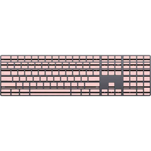 Pink and Black Stripes Magic Keyboard with Numeric Keypad Skin