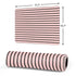 Pink and Black Stripes Gaming Mouse Pad