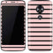 Pink and Black Stripes Moto E5 Play Skin