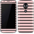 Pink and Black Stripes Moto E5 Play Skin