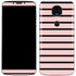 Pink and Black Stripes Moto E5 Plus Skin