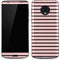 Pink and Black Stripes Moto G6 Skin