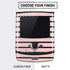 Pink and Black Stripes Motorola RAZR Skin