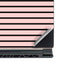 Pink and Black Stripes MSI GS65 Stealth Laptop Skin