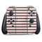 Pink and Black Stripes Nintendo Switch (2017-2021) Joy-Con Controller Skin