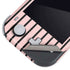 Pink and Black Stripes Nintendo Switch Lite Skin