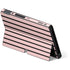 Pink and Black Stripes Nintendo Switch OLED (2021) Skin