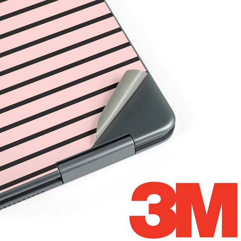 Pink and Black Stripes Notebook 9 Pro 13in (2017) Skin