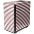 Pink and Black Stripes NZXT H510 Compact ATX Mid-Tower Case Skin