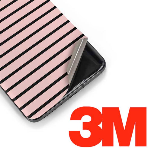Pink and Black Stripes OnePlus 7 Pro Skin