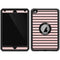 Pink and Black Stripes Otterbox Defender iPad Skin