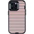 Pink and Black Stripes Otterbox Defender iPhone Skin