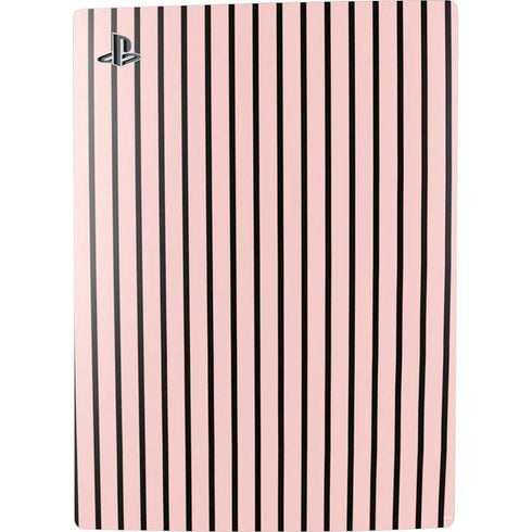Pink and Black Stripes PS5 Bundle Skin