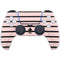 Pink and Black Stripes PS5 Controller Skin