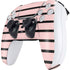 Pink and Black Stripes PS5 Controller Skin