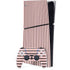 Pink and Black Stripes PS5 Slim Digital Edition Console Skin
