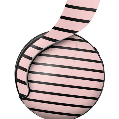 Pink and Black Stripes PULSE 3D Wireless Headset for PS5 Skin