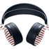 Pink and Black Stripes PULSE 3D Wireless Headset for PS5 Skin