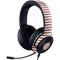 Pink and Black Stripes Razer Kraken X Skin